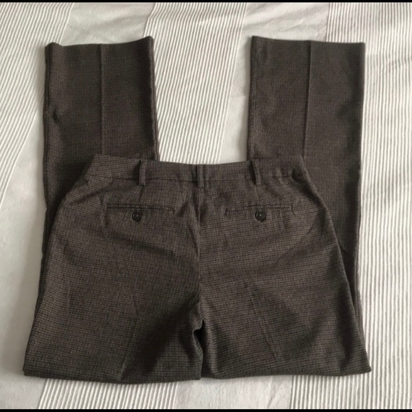 Reitmans Brown Check Dress Pants Size 5 - Picture 2 of 10